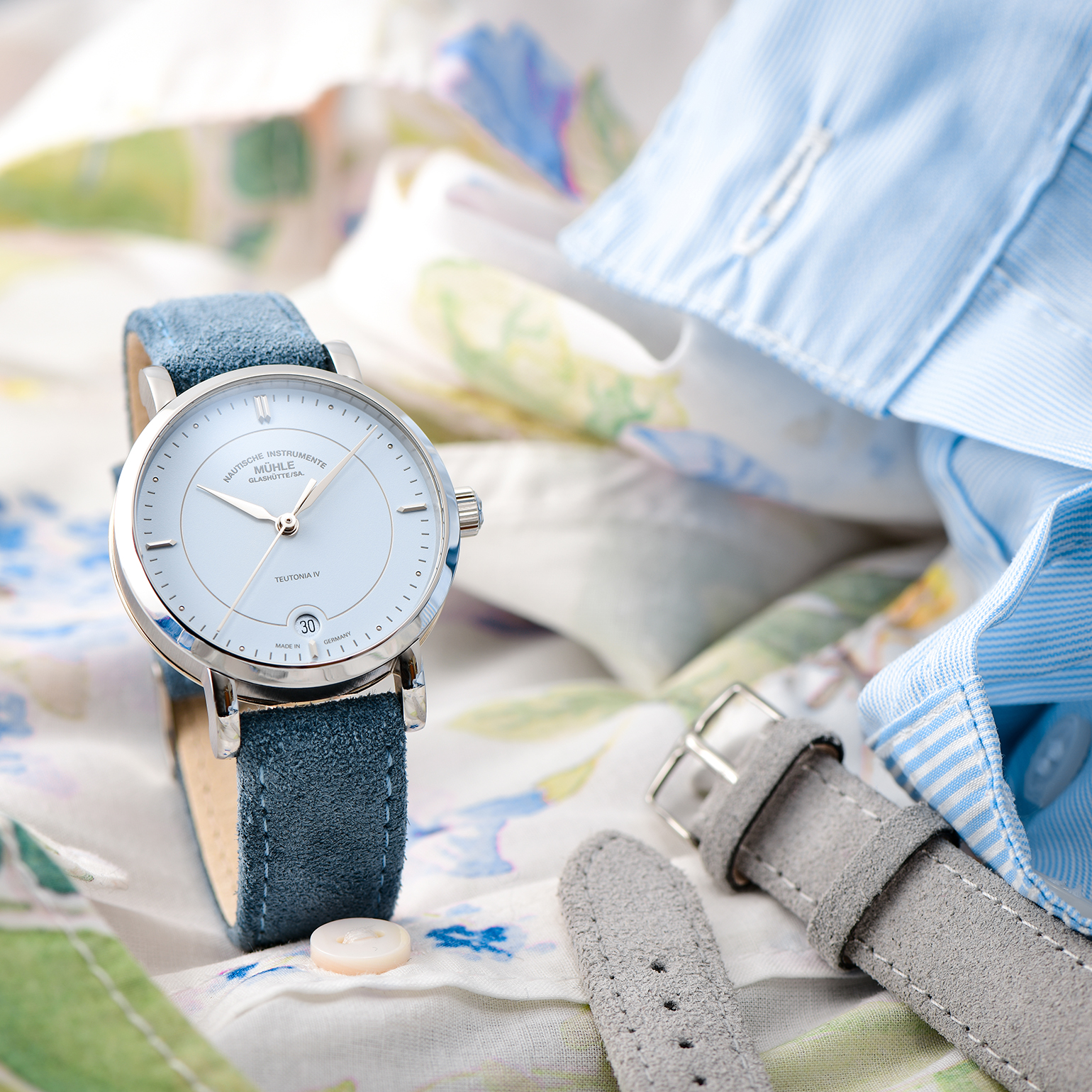 Muhle Glashutte Ladies M1-44-52-LB-II Teutonia IV Watch - immagine 6