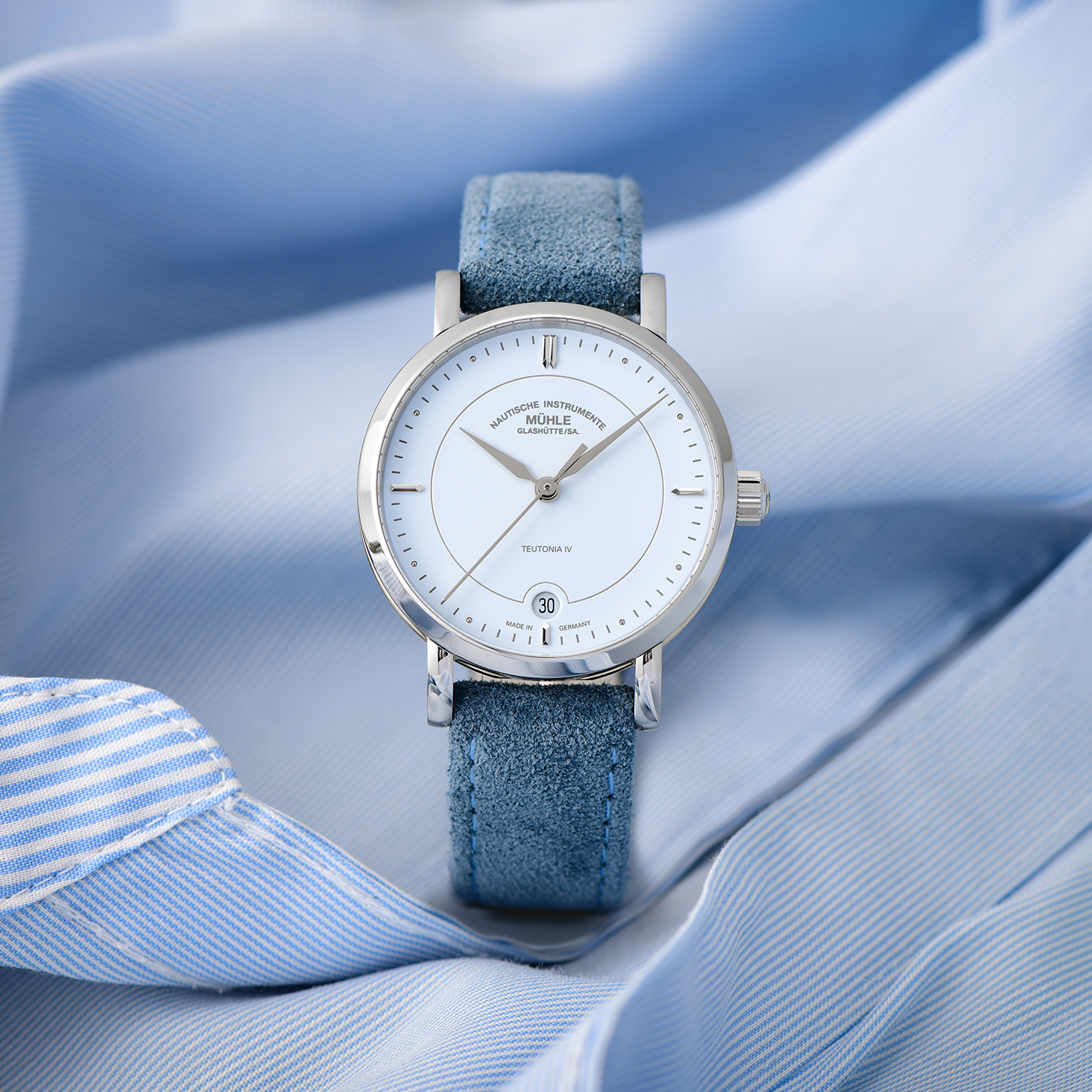 Muhle Glashutte Ladies M1-44-52-LB-II Teutonia IV Watch - immagine 3