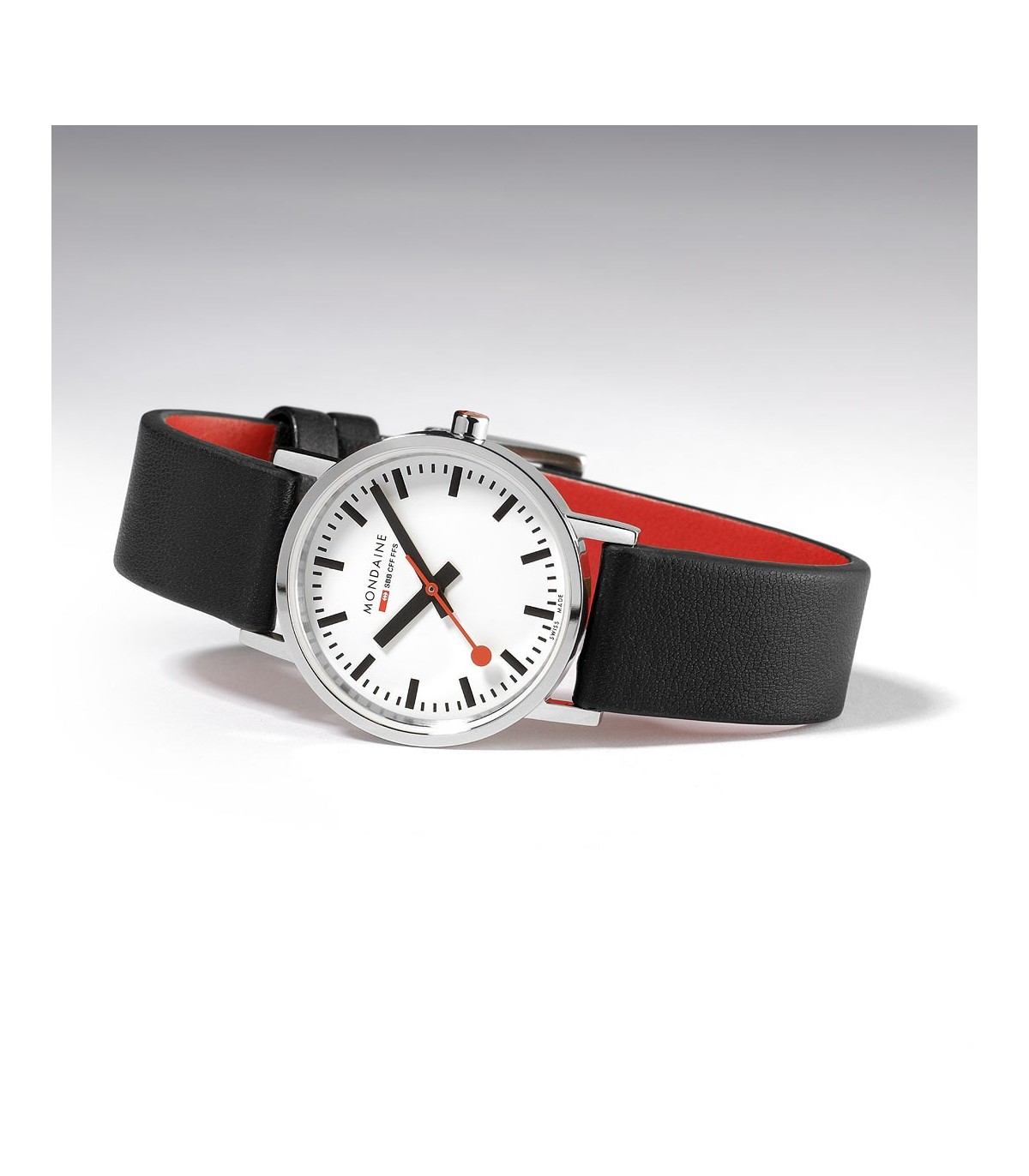 Mondaine Classic Lucido ø 30mm OFFICIAL DEALER A658.30323.11SBB - immagine 3