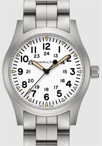 Hamilton American Classic Orologio Automatico Uomo H38429710 40mm Quadrante Bianco Vintage