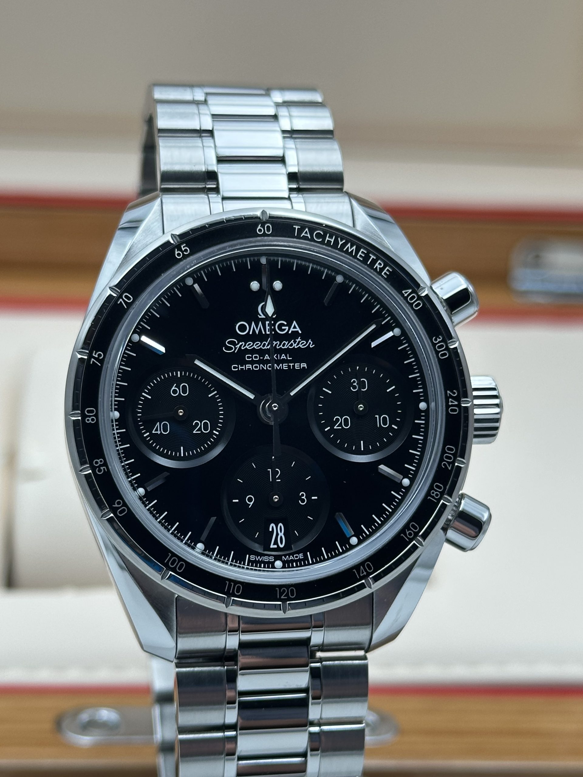 Omega Speedmaster Co-axial Chronograph Full Set Perfect Condition 32430385001001 - immagine 5