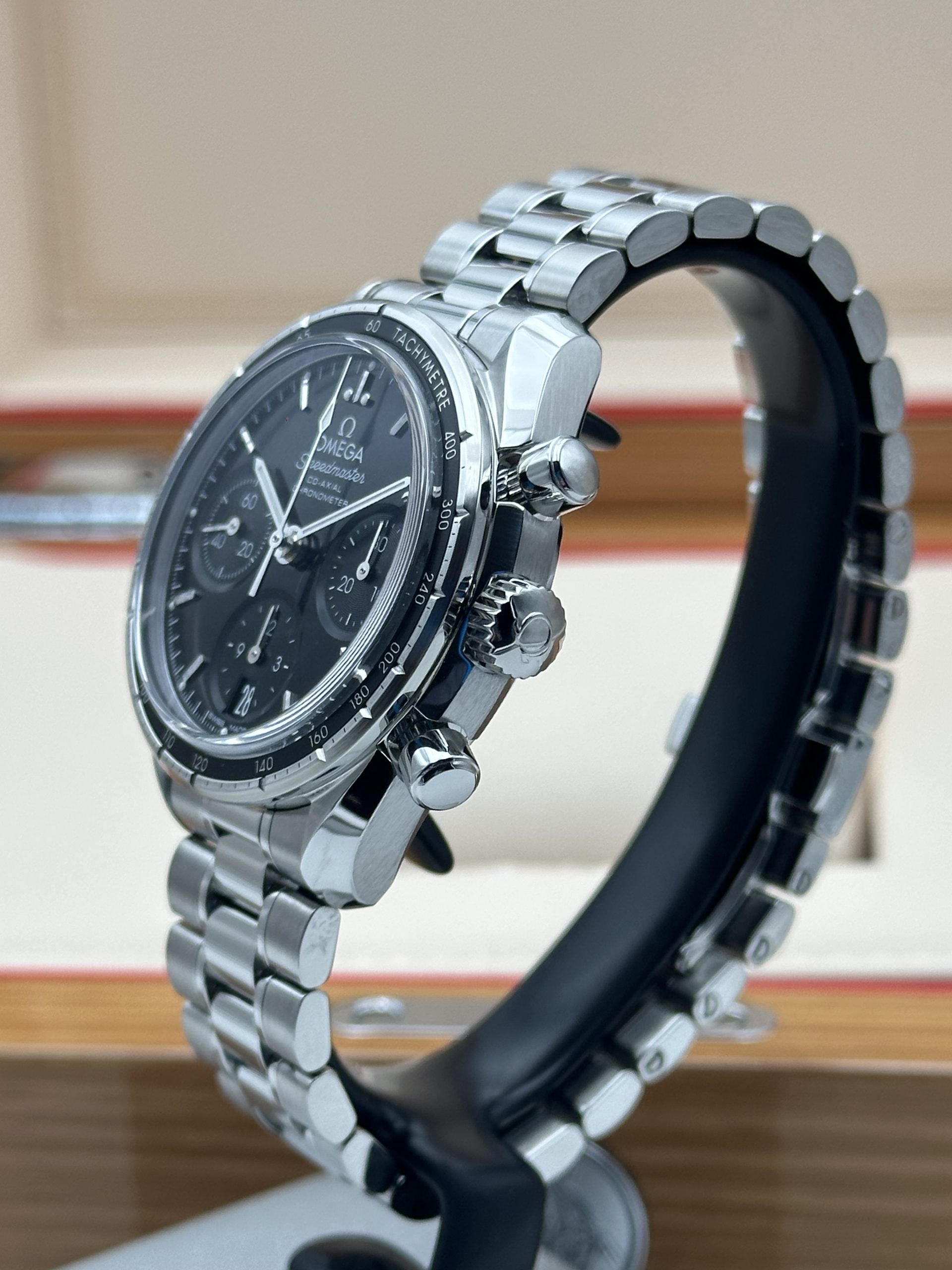Omega Speedmaster Co-axial Chronograph Full Set Perfect Condition 32430385001001 - immagine 8