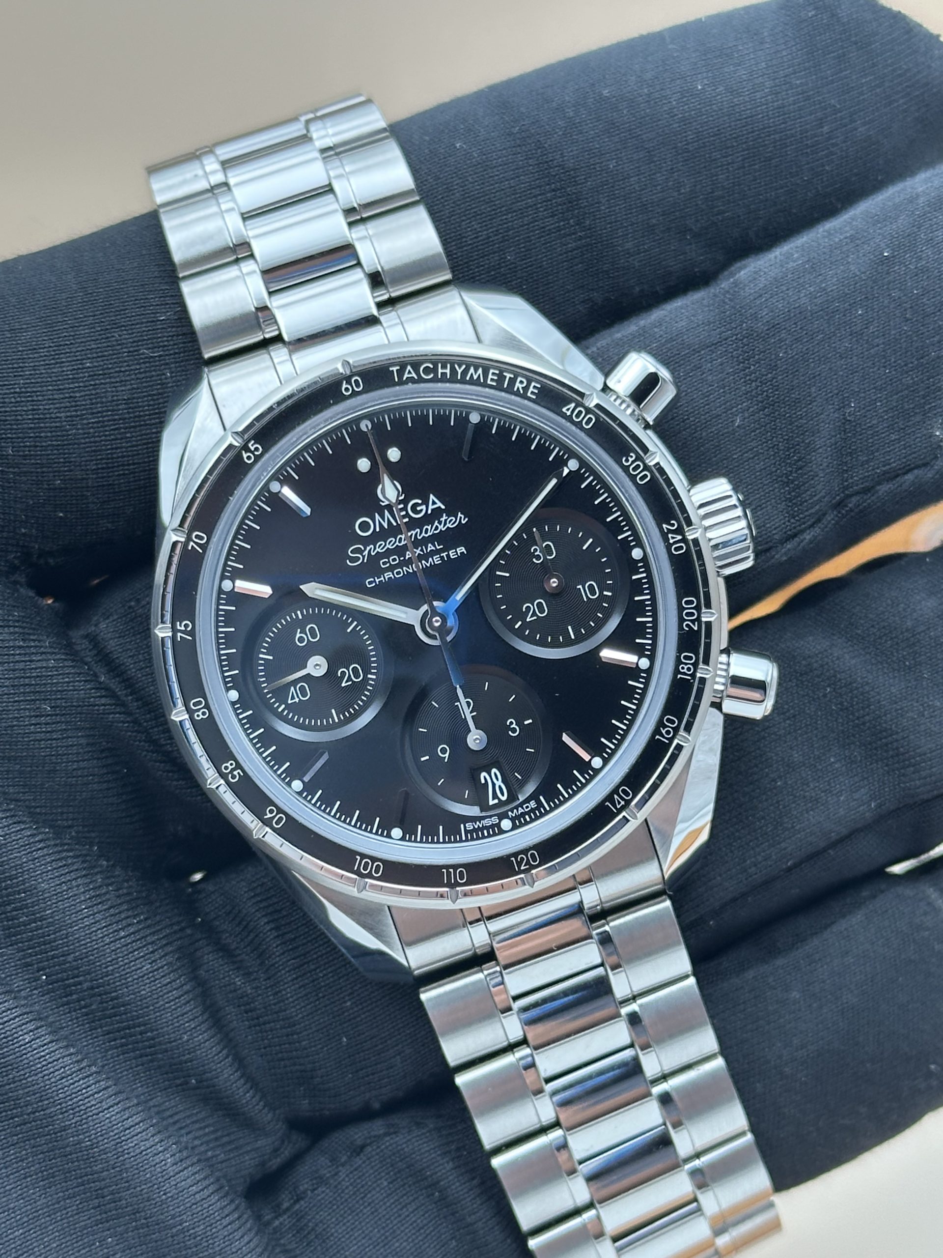 Omega Speedmaster Co-axial Chronograph Full Set Perfect Condition 32430385001001 - immagine 10