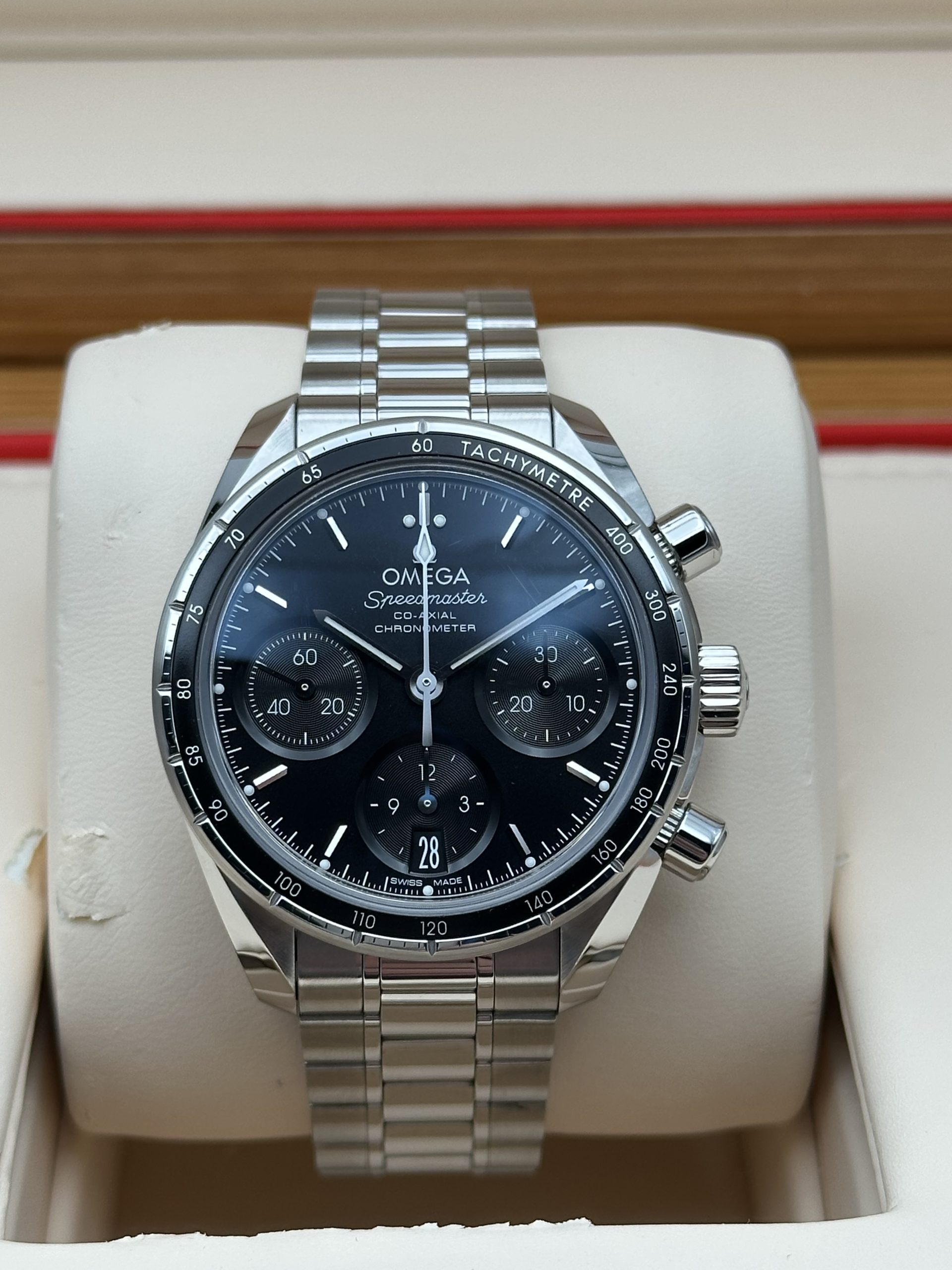 Omega Speedmaster Co-axial Chronograph Full Set Perfect Condition 32430385001001 - immagine 16