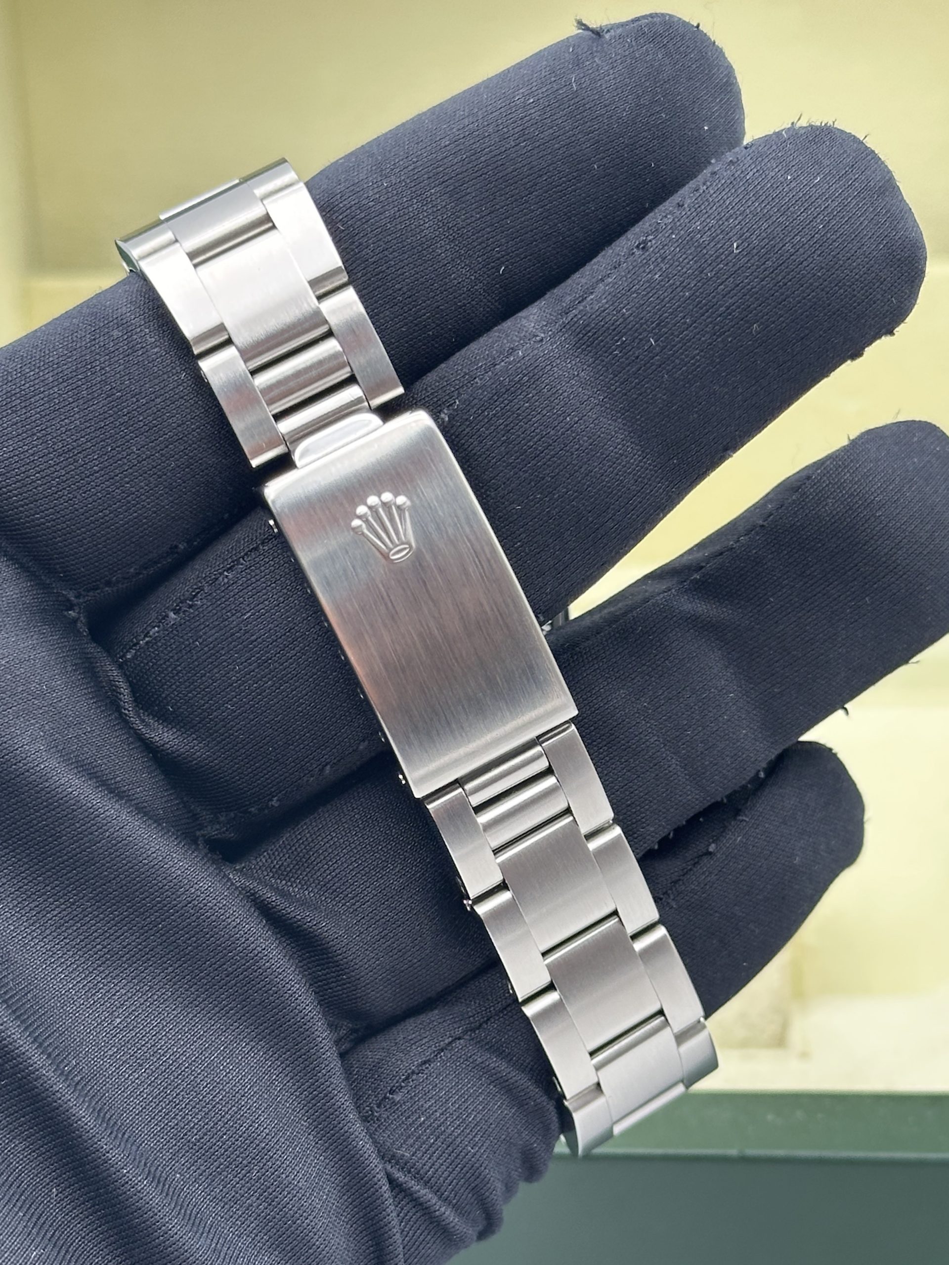 Rolex Oyster Perpetual Date 15210 PERFECT CONDITION Blue Dial 2003 - immagine 13