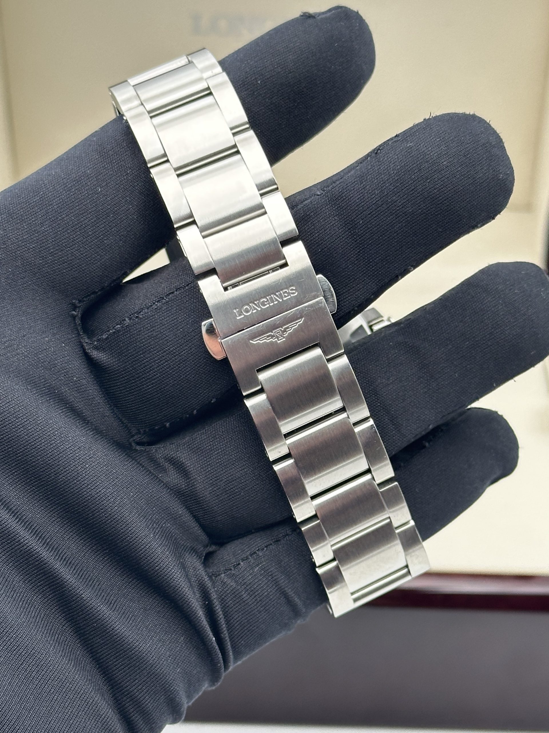 Longines Conquest V.h.p. L37164566 Full Set Perfect Condition 2019 - immagine 14