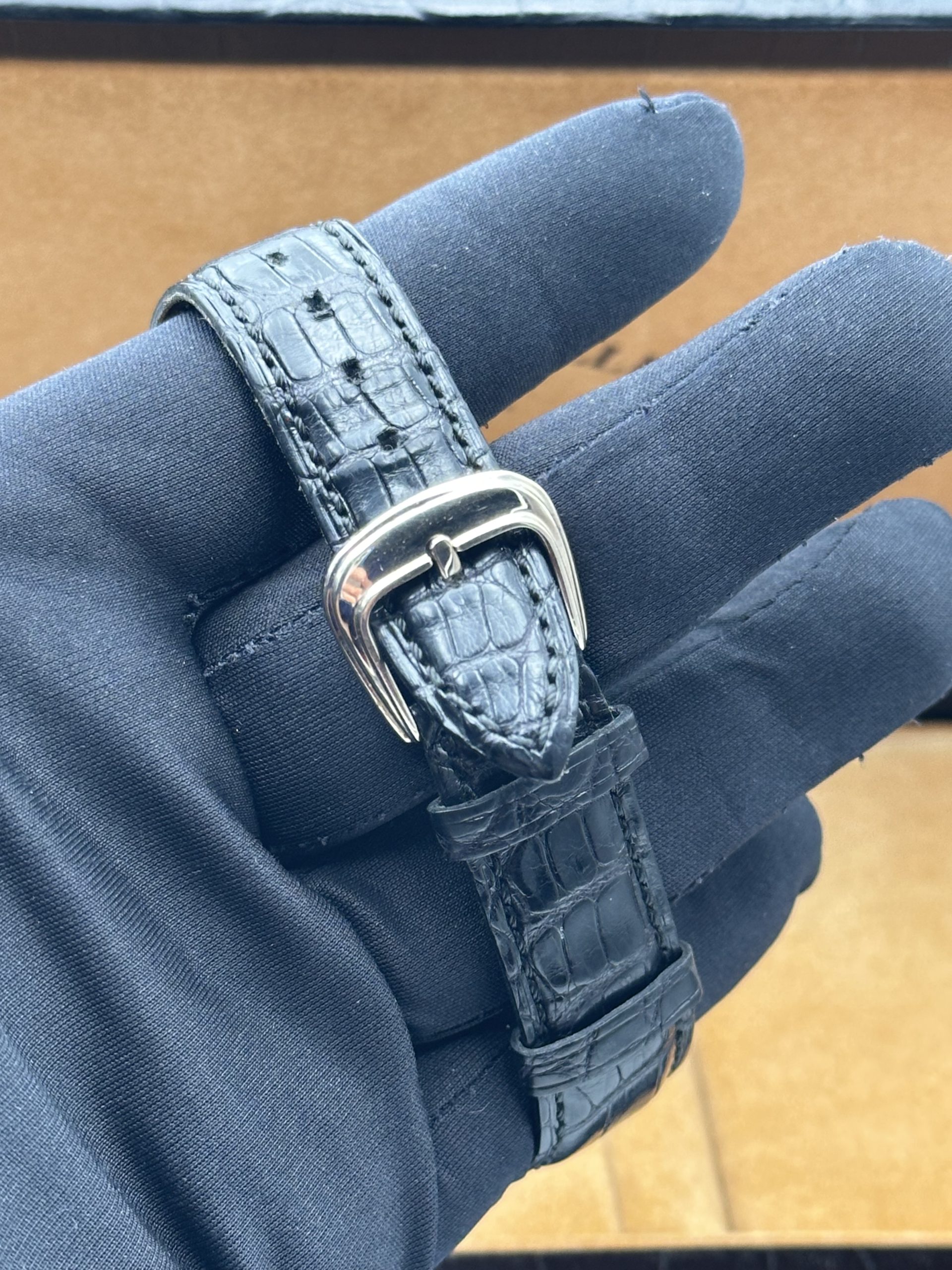 Franck Muller Cintrée Curvex Biretro Automatic FULL SET Chronographe White Gold 18K Good Condition 7850 CC B - immagine 17
