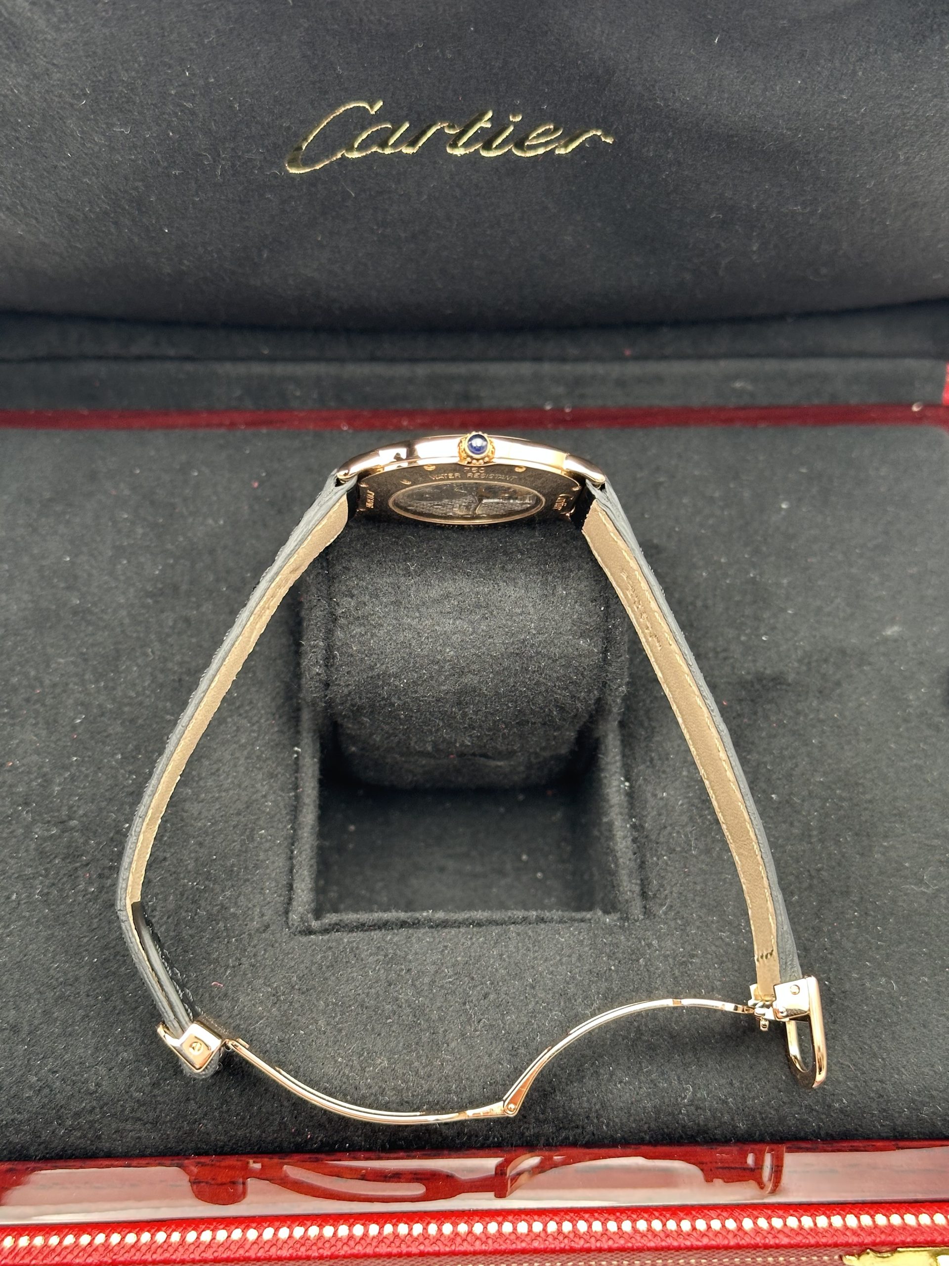 Cartier Ronde Louis Cartier Collection Privée Cartier Paris CPCP PERCECT CONDITION FULL SET 2616F ROSE GOLD 18K 2006 - immagine 10