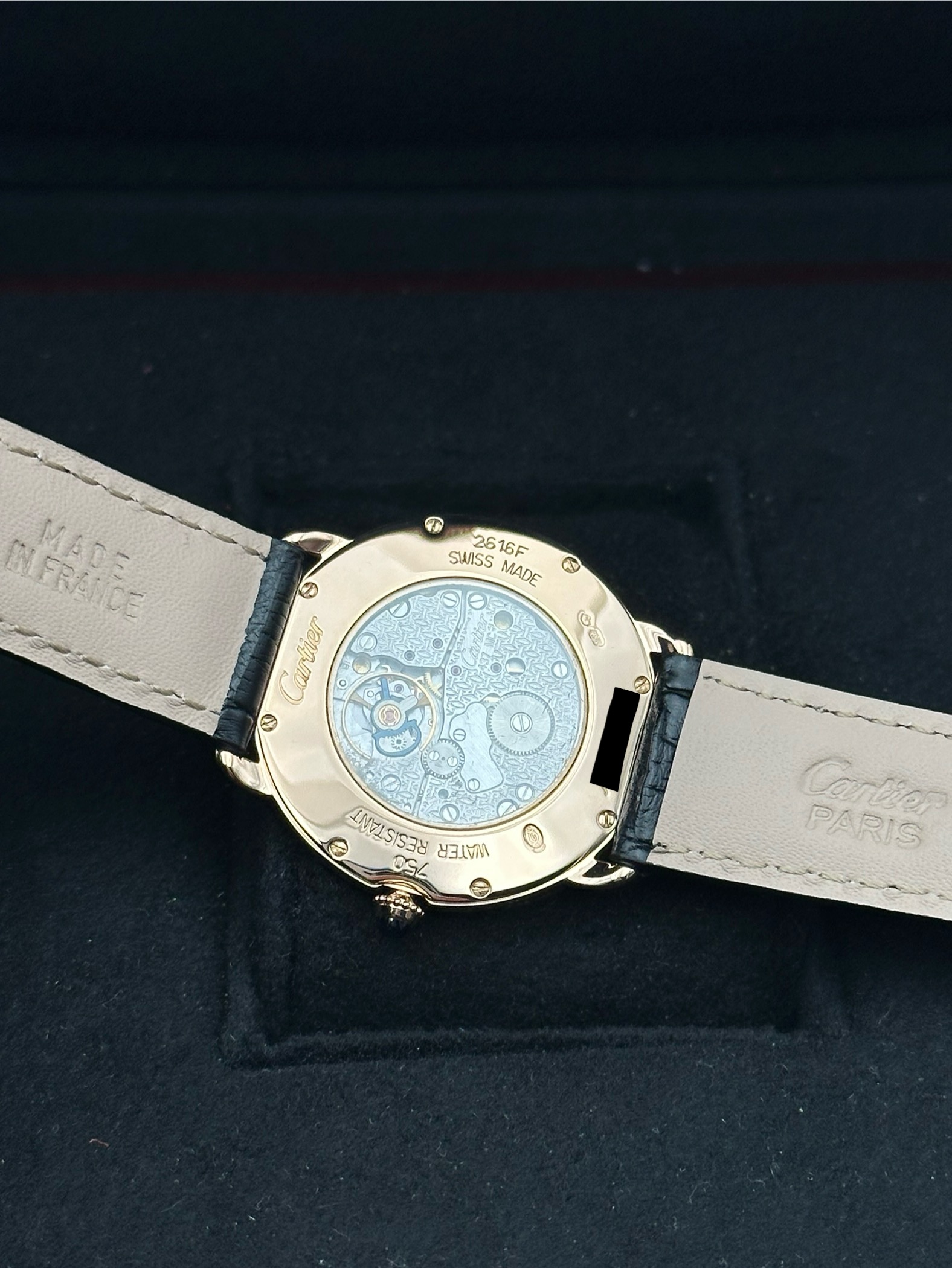 Cartier Ronde Louis Cartier Collection Privée Cartier Paris CPCP PERCECT CONDITION FULL SET 2616F ROSE GOLD 18K 2006 - immagine 12