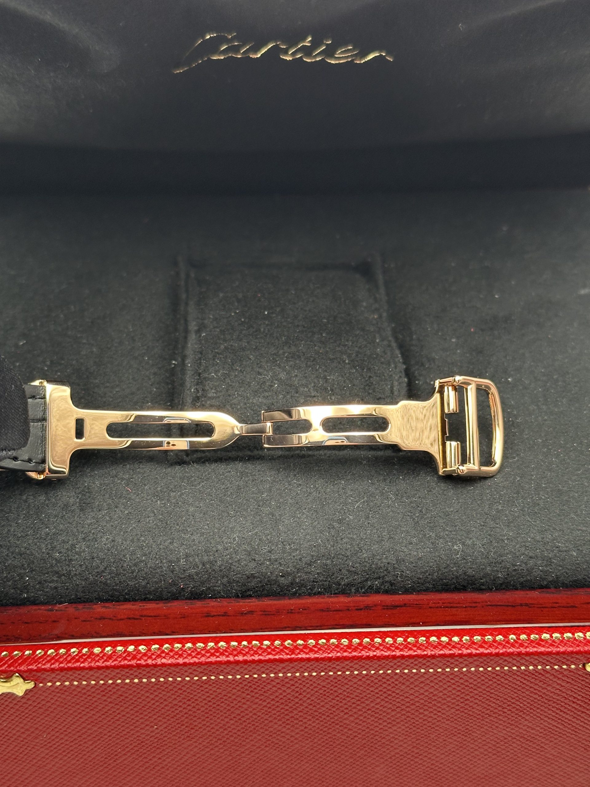 Cartier Ronde Louis Cartier Collection Privée Cartier Paris CPCP PERCECT CONDITION FULL SET 2616F ROSE GOLD 18K 2006 - immagine 14