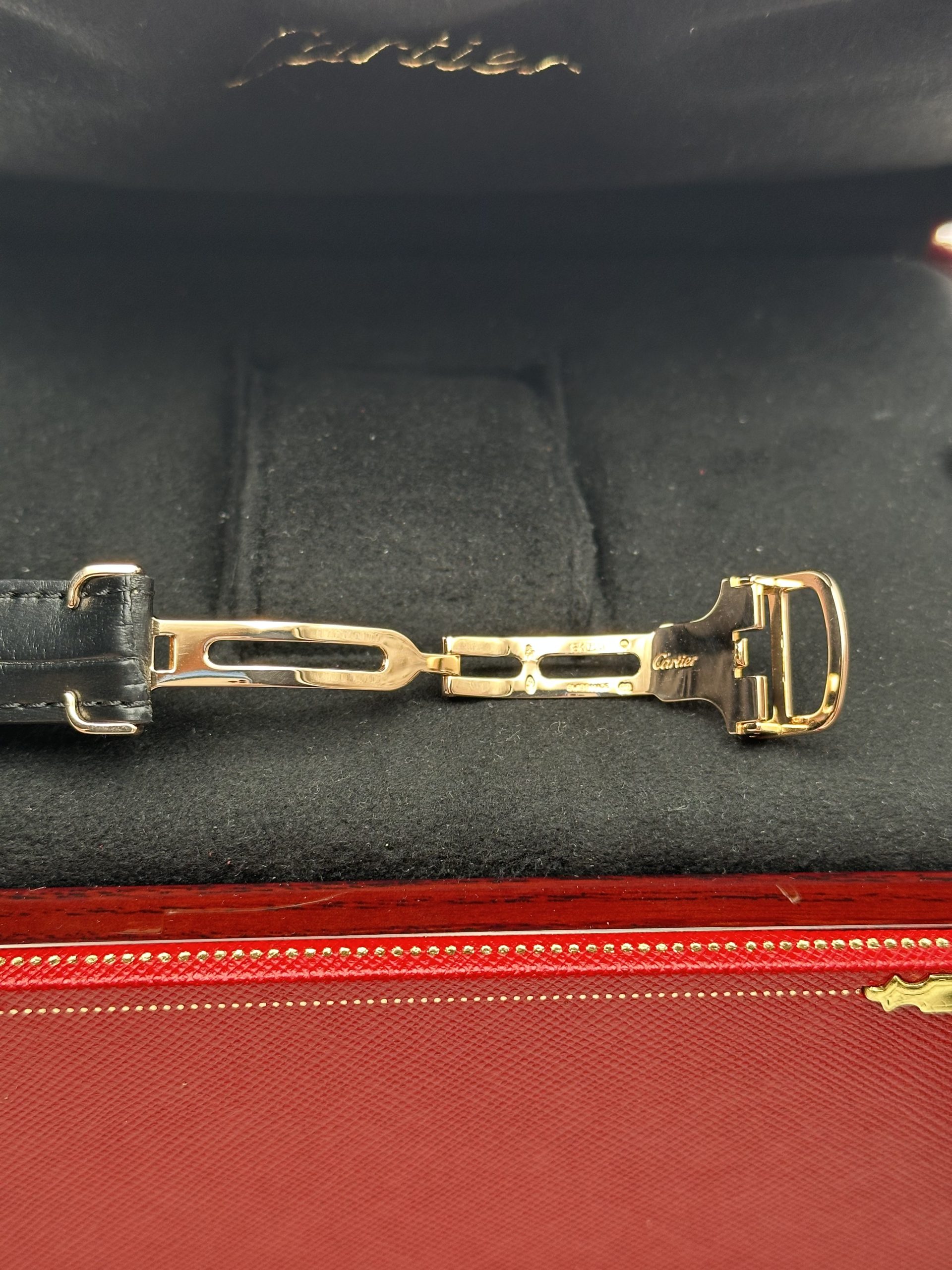 Cartier Ronde Louis Cartier Collection Privée Cartier Paris CPCP PERCECT CONDITION FULL SET 2616F ROSE GOLD 18K 2006 - immagine 15
