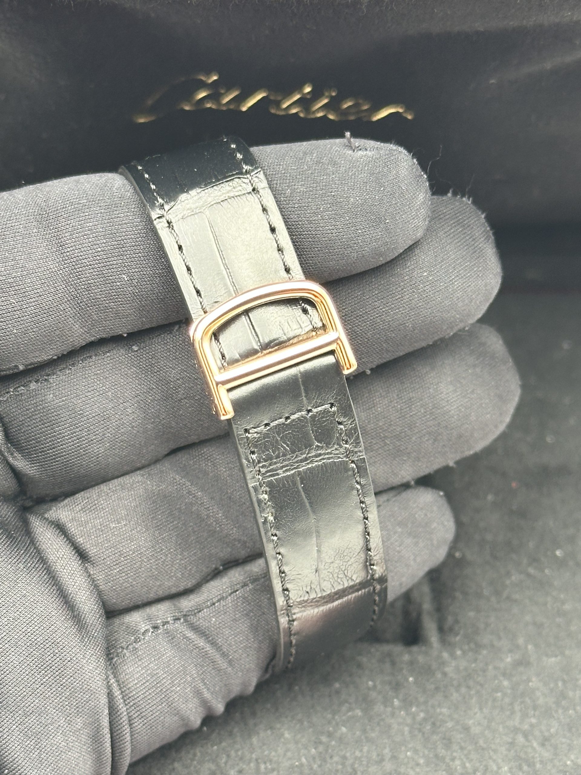 Cartier Ronde Louis Cartier Collection Privée Cartier Paris CPCP PERCECT CONDITION FULL SET 2616F ROSE GOLD 18K 2006 - immagine 17