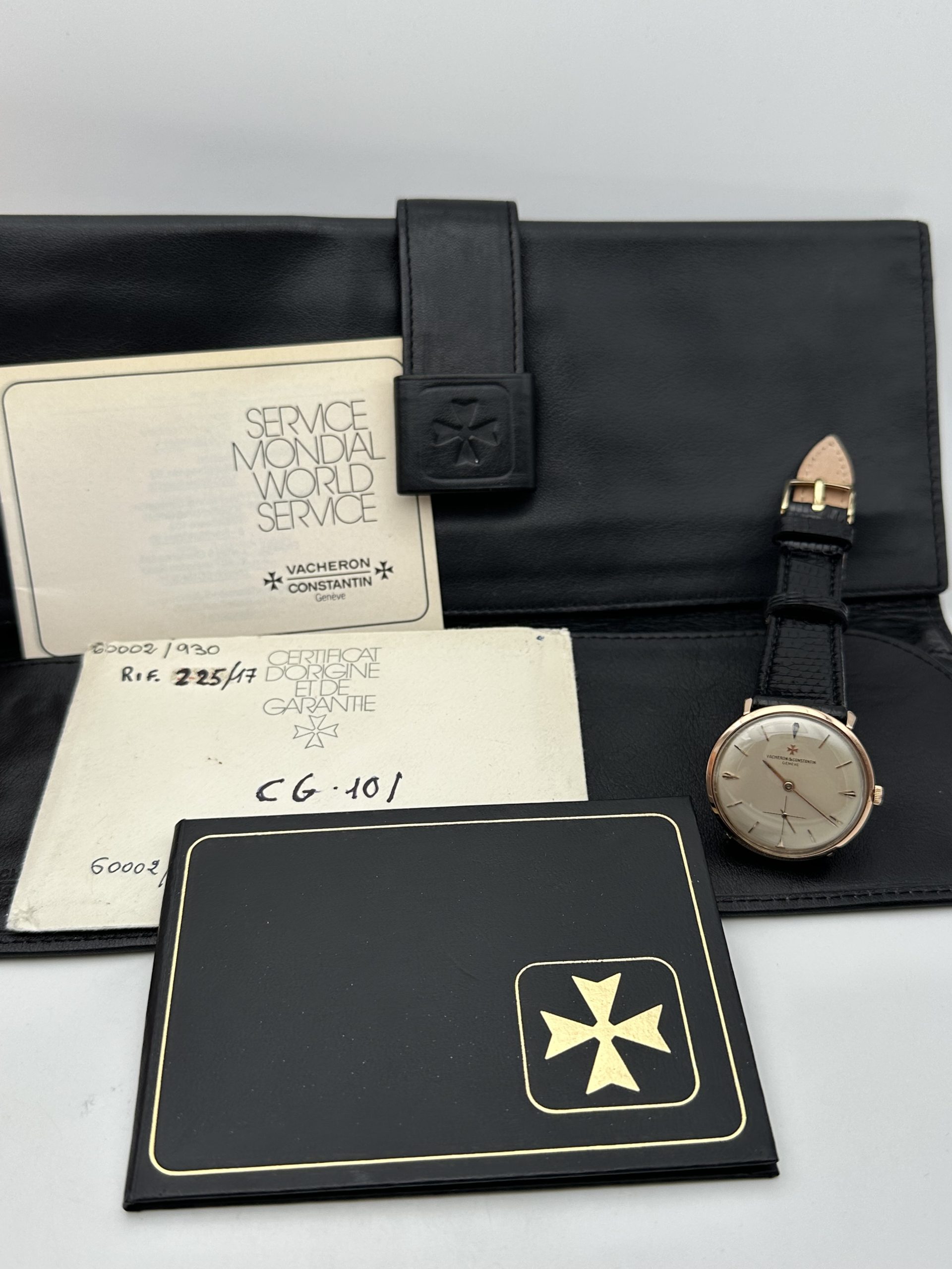 Vacheron Constantin Small Seconds 6235 Full Set Perfect Condition Rose Gold 18K - immagine 2