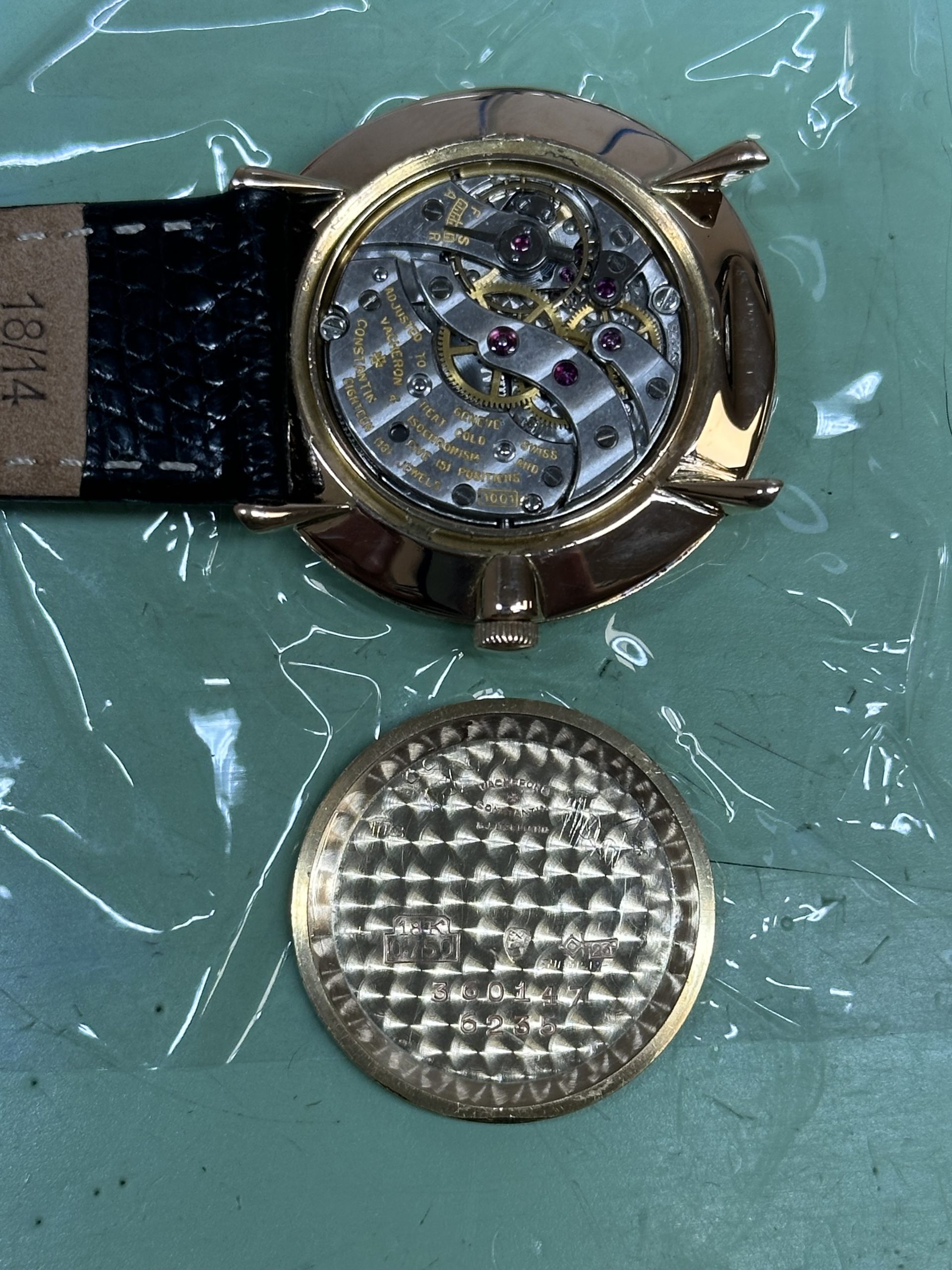 Vacheron Constantin Small Seconds 6235 Full Set Perfect Condition Rose Gold 18K - immagine 15