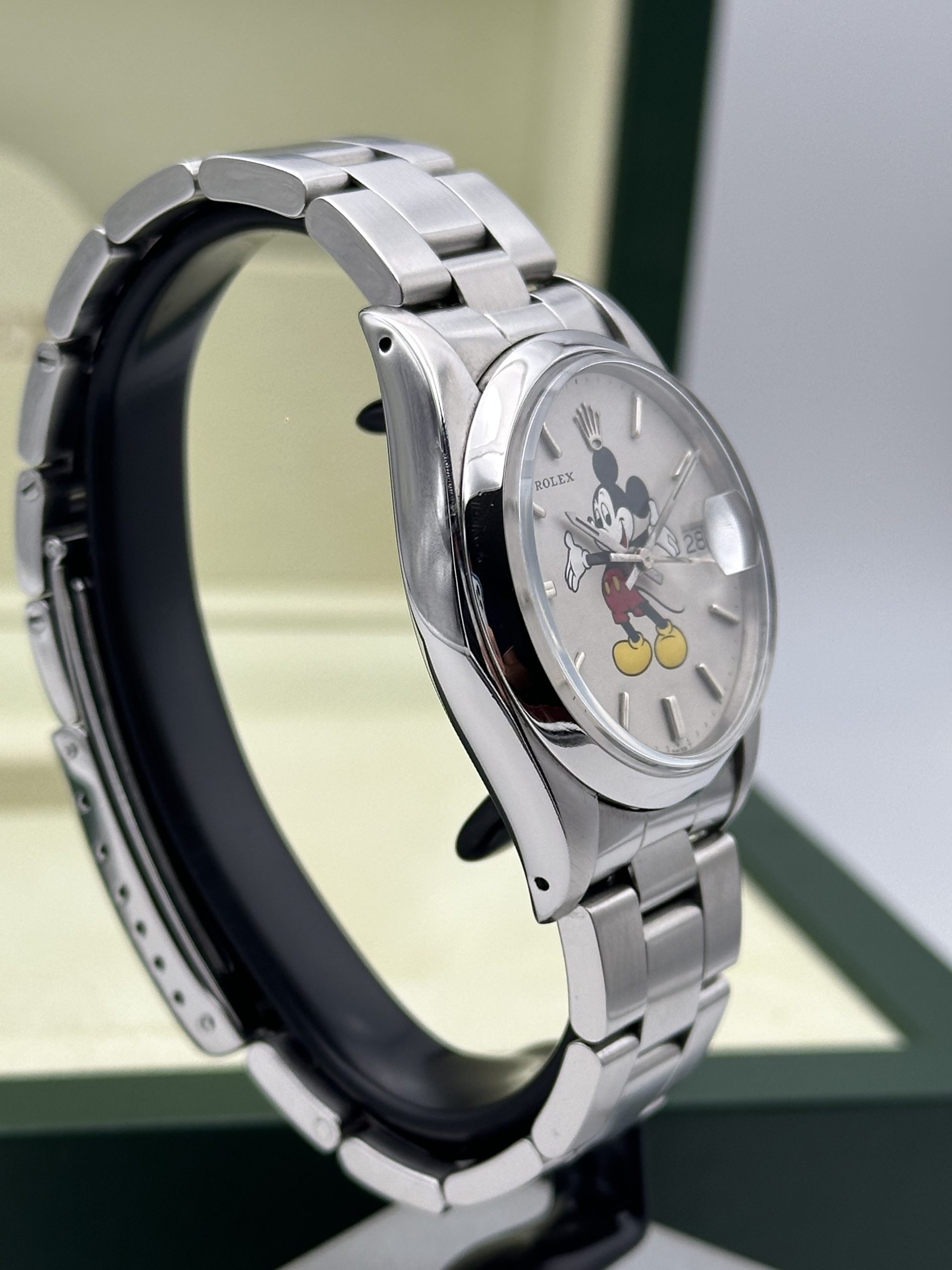 Rolex Oysterdate Precision Oyster Date Precision Mickey Mouse Dial - Topolino 6694 Good Condition - immagine 5