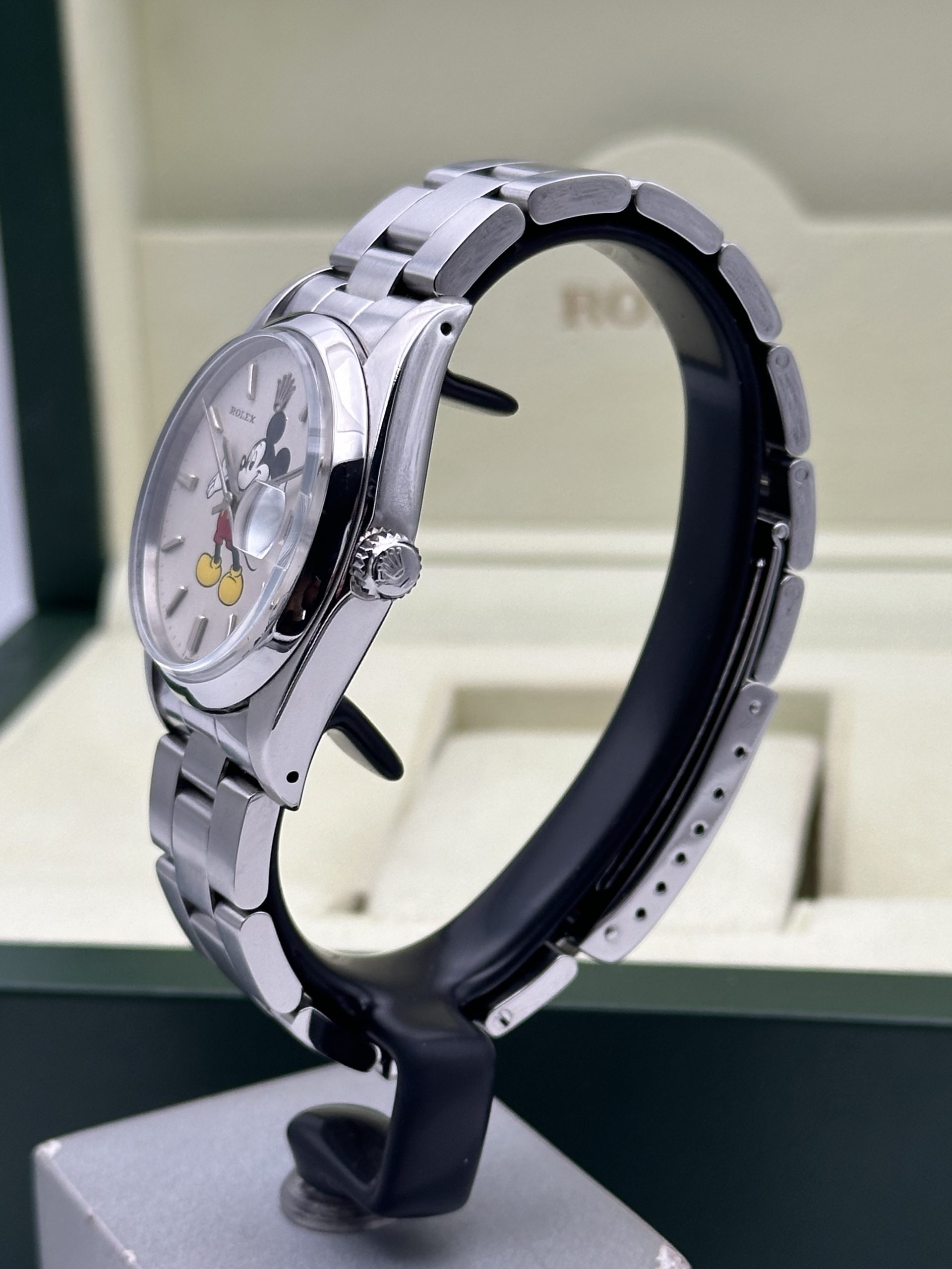 Rolex Oysterdate Precision Oyster Date Precision Mickey Mouse Dial - Topolino 6694 Good Condition - immagine 7