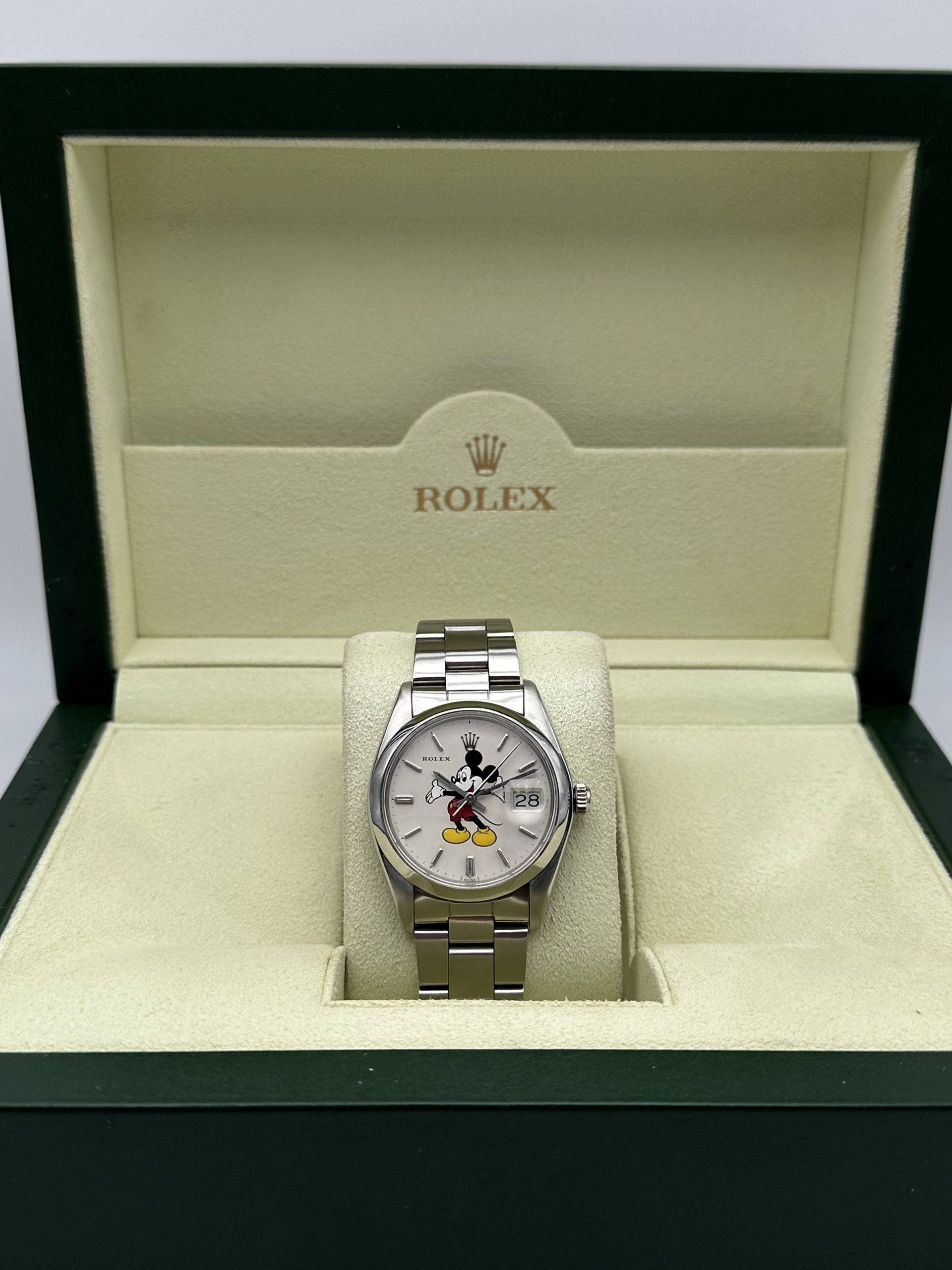 Rolex Oysterdate Precision Oyster Date Precision Mickey Mouse Dial - Topolino 6694 Good Condition - immagine 2