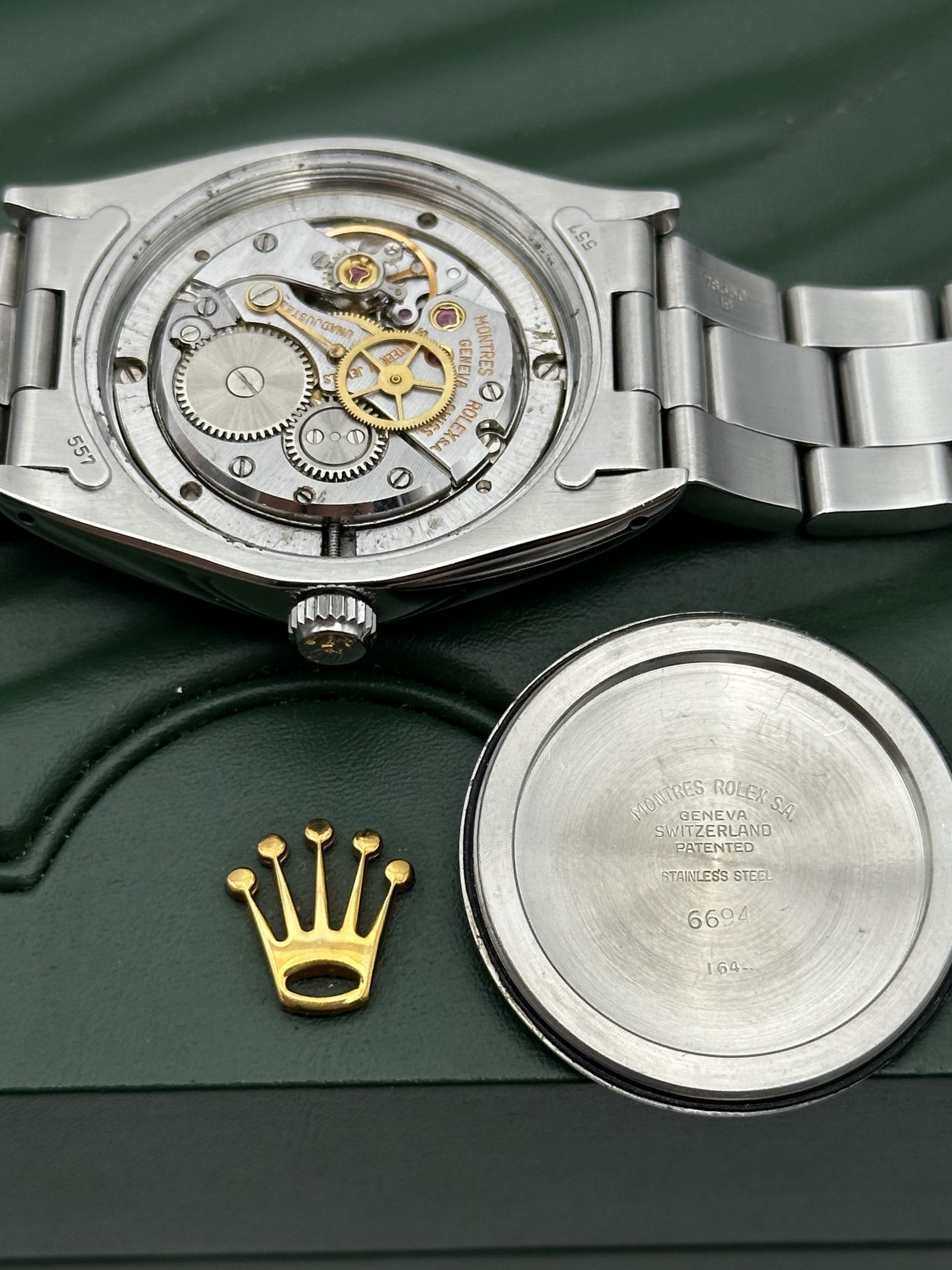 Rolex Oysterdate Precision Oyster Date Precision Mickey Mouse Dial - Topolino 6694 Good Condition - immagine 15