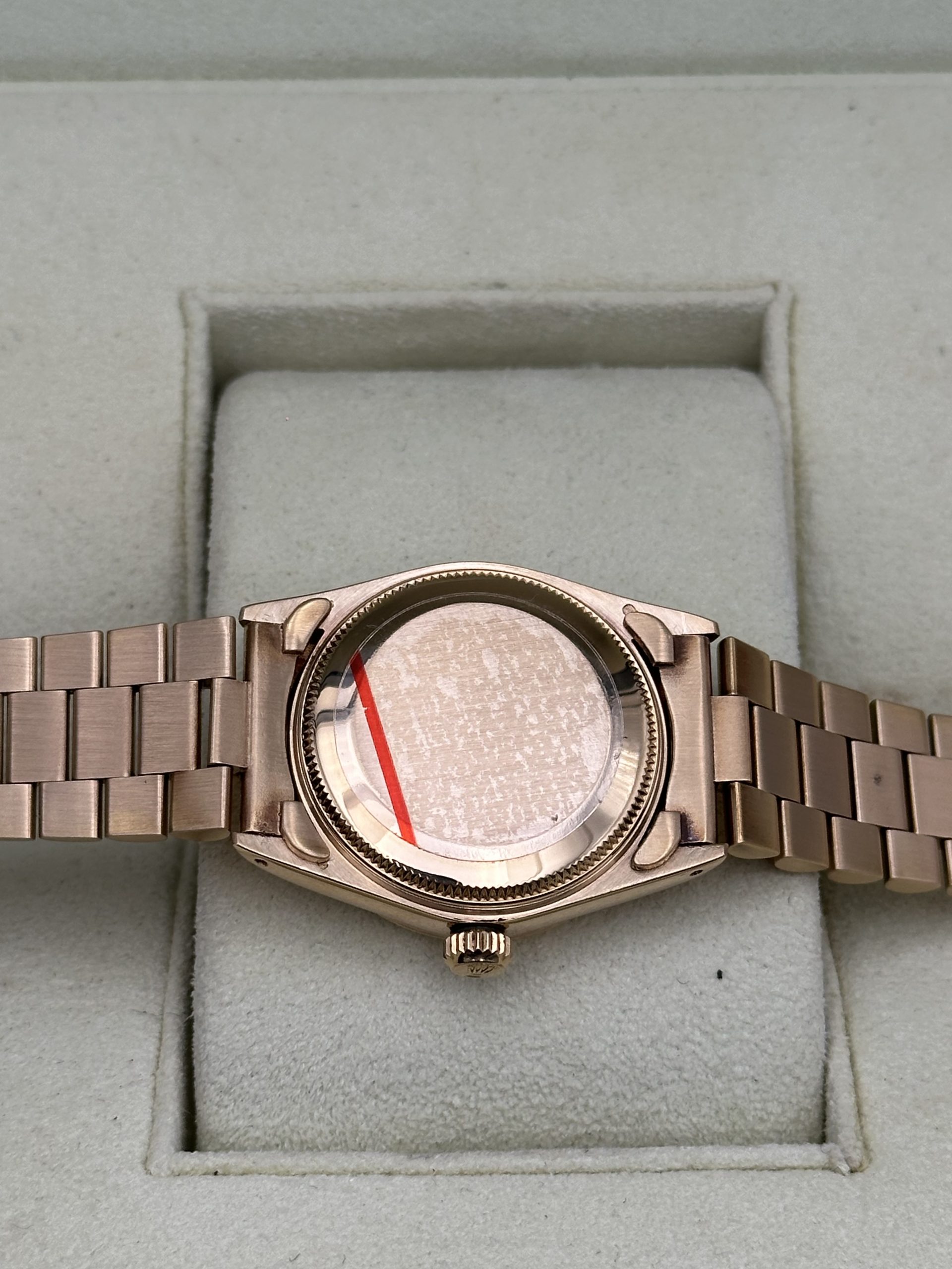 Rolex Datejust 31mm Champagne Dial Perfect Condition 6827 President Yellow Gold 18K - immagine 13