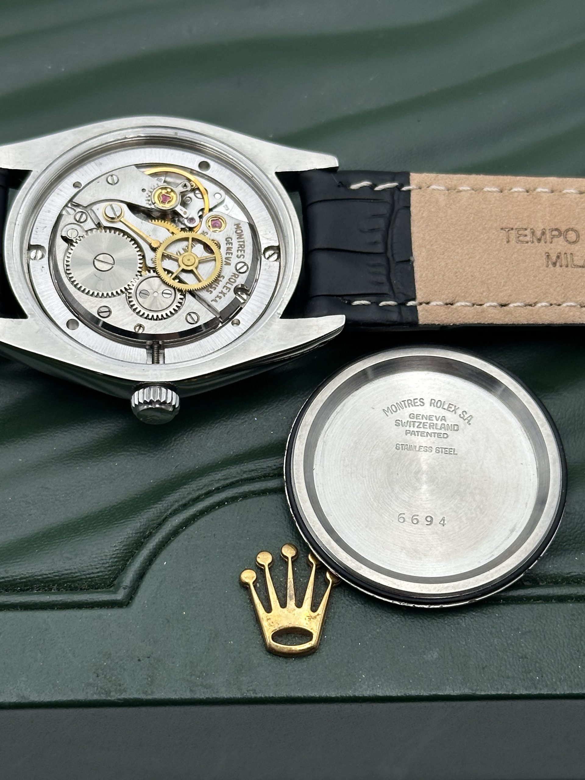 Rolex Oysterdate Precision Oyster Date Precision Mickey Mouse Dial - Topolino 6694 Good Condition - immagine 15
