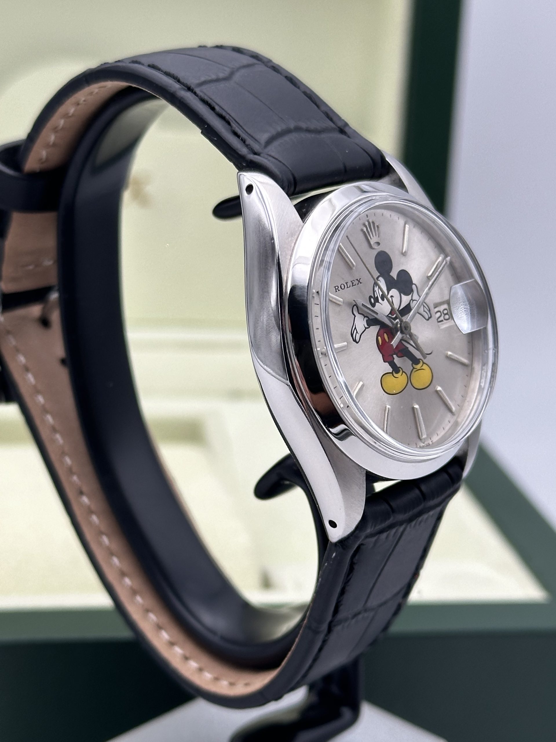 Rolex Oysterdate Precision Oyster Date Precision Mickey Mouse Dial - Topolino 6694 Good Condition - immagine 4