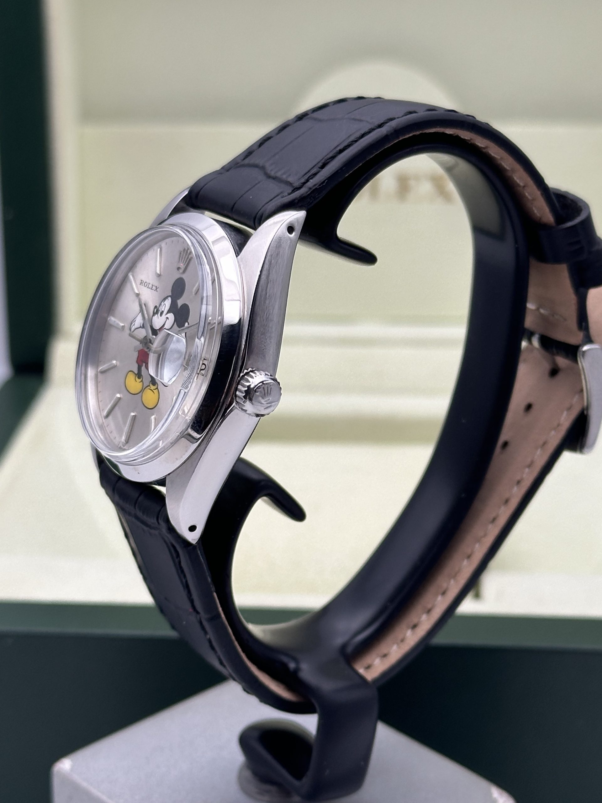 Rolex Oysterdate Precision Oyster Date Precision Mickey Mouse Dial - Topolino 6694 Good Condition - immagine 6