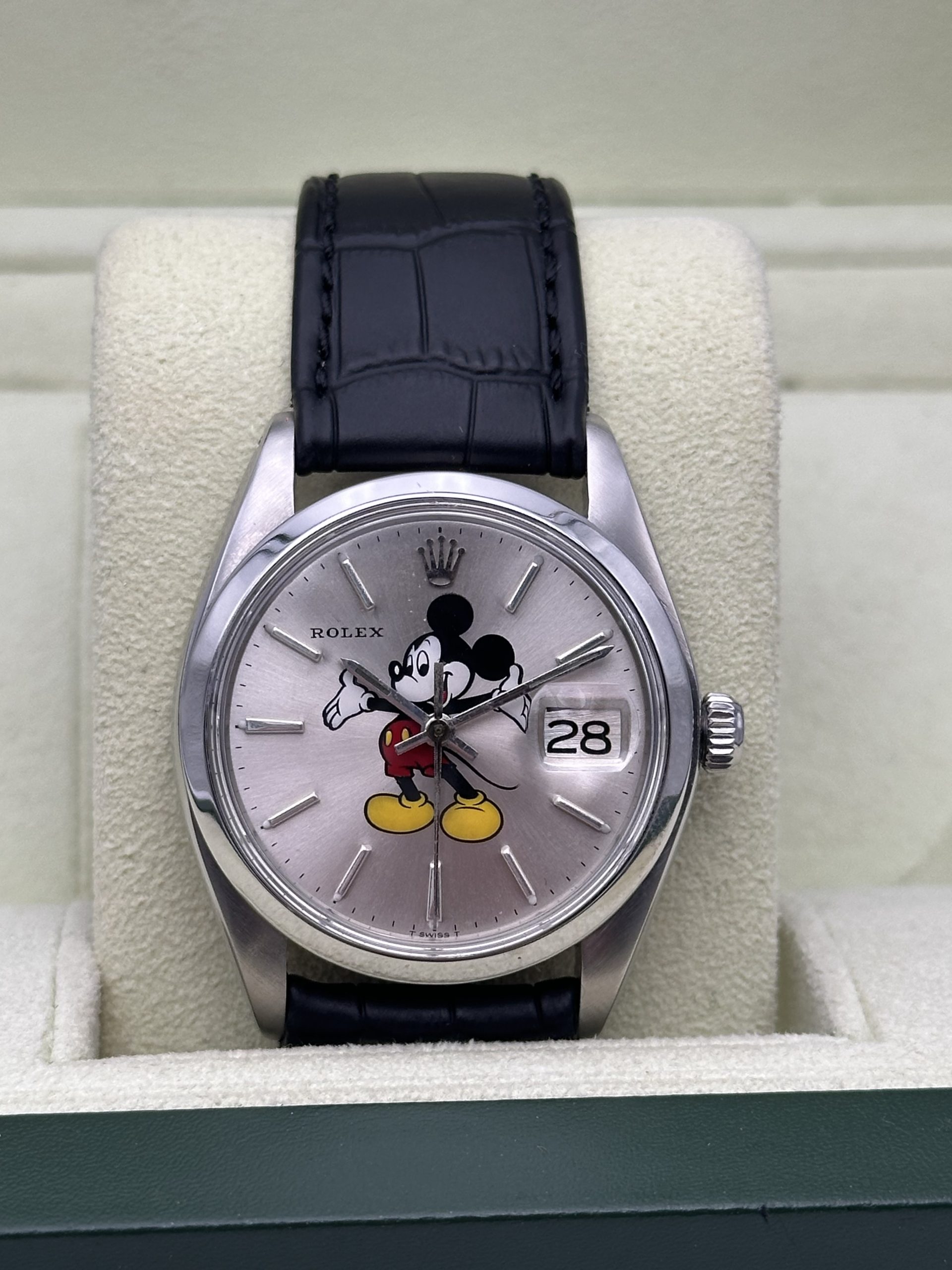 Rolex Oysterdate Precision Oyster Date Precision Mickey Mouse Dial - Topolino 6694 Good Condition - immagine 11