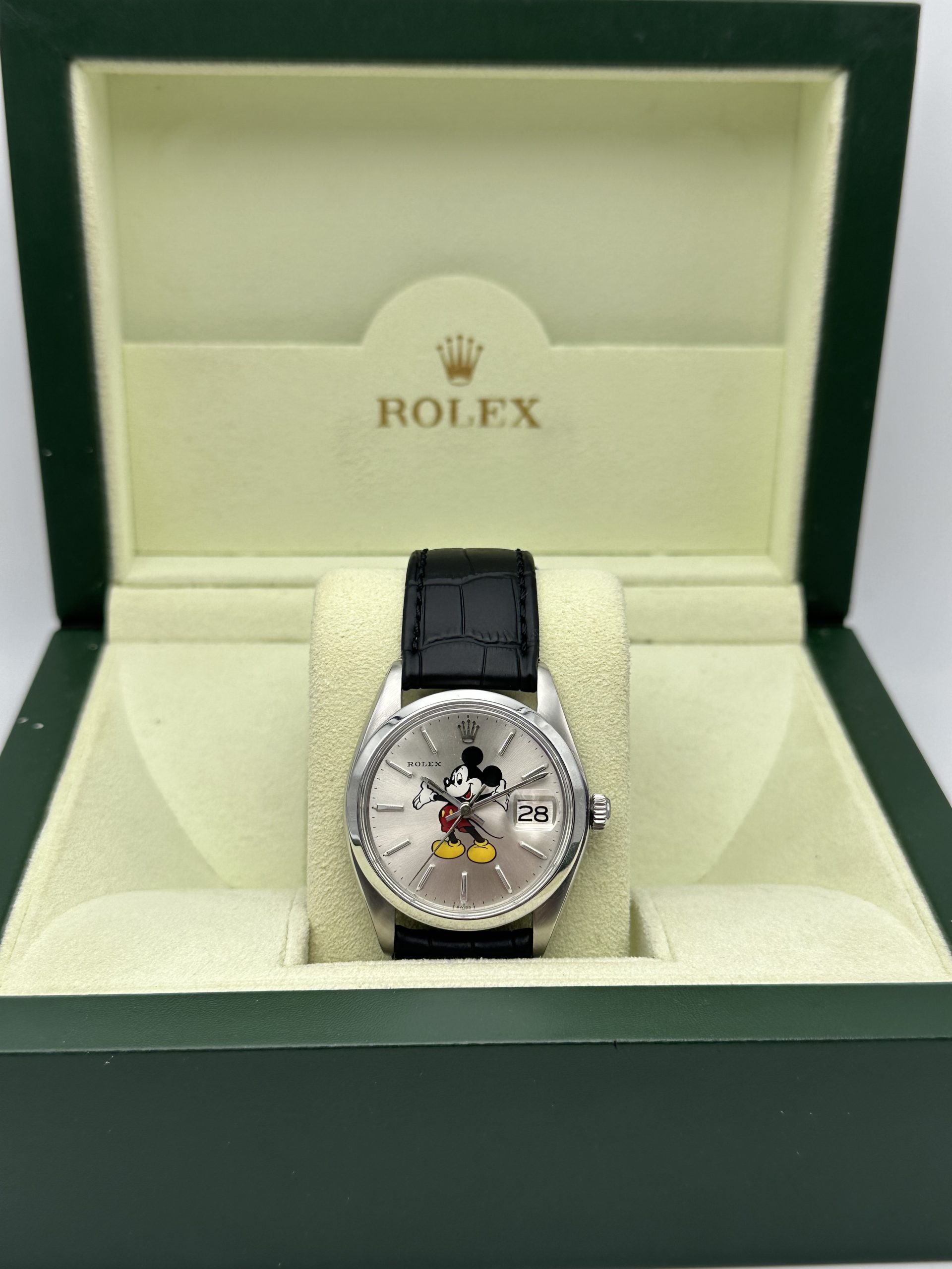 Rolex Oysterdate Precision Oyster Date Precision Mickey Mouse Dial - Topolino 6694 Good Condition - immagine 2